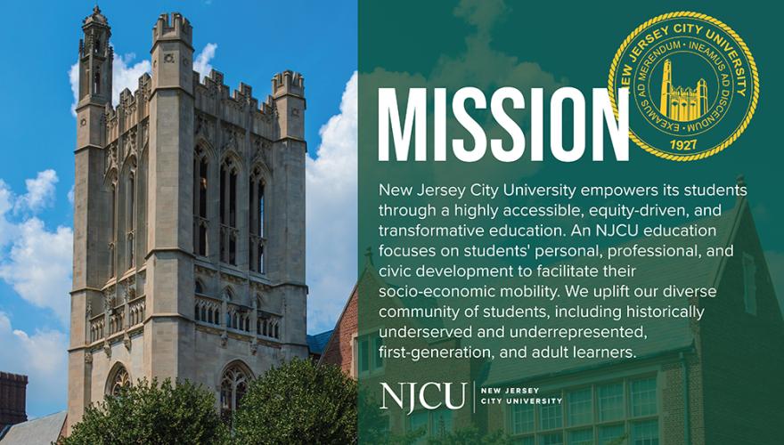 希少　MISSION OF THE UNIVERSITY Mission Statement | New Jersey City University